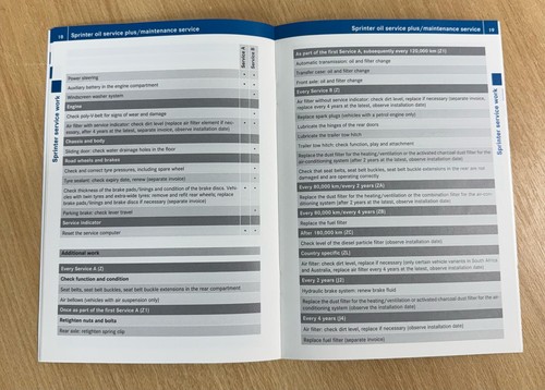 GENUINE MERCEDES SERVICE BOOKLET V CLASS VITO VIANO - Picture 7 of 12