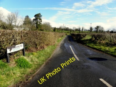 Foto 6x4 Tormore Road, Recarson An Oghmagh Richtung Nordosten von Dever c2015