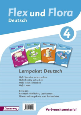 Flex und Flora 4. Paket Deutsch ISBN 978-3425-14542-6 NEU & OVP