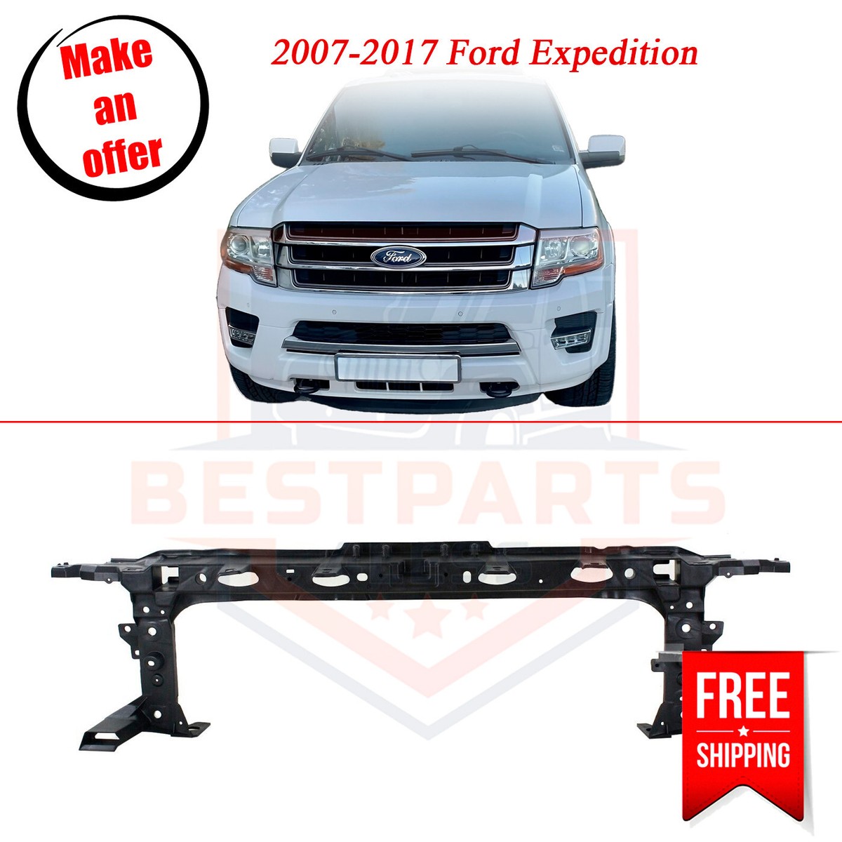 l'Enveloppe Réchauffante 2007-2017 Ford Expedition & Lincoln Navigator Radiator