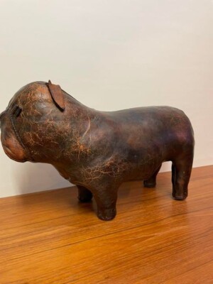 Vintage OMERSA Liberty Abercrombie Collector's Item Bulldog