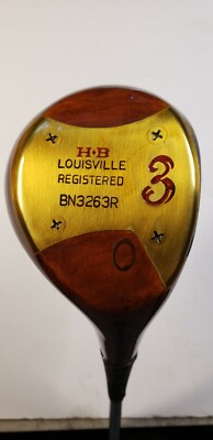 HB (H&B) Louisville Registered - 3 wood - Vintage Golf Club - Very