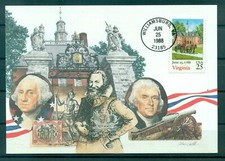 États-Unis 1988 - Y & T n. 1817 - Carte maximum "Bicentenaire de l'Etat de V