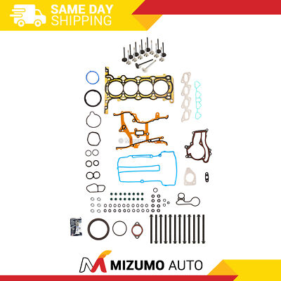 Full Gasket Set Intake Exhaust Valves Fit 11-16 Buick Chevrolet Cruze 1.4