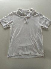 Chaps Boys Black Polo Shirt Size Medium 10/12 Performance