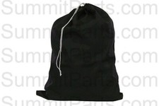 NYLON LAUNDRY BAG GRADE A HEAVY DUTY, 30" X 40" BLACK, NBAGLG-210BLACK