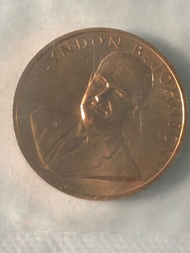 1978 A.N.A. Convention Souvenir Eisenhower Dollar & L.B.J. Bronze Token Set - Picture 2 of 12