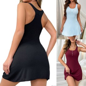 Women's Sexy Lingerie Tank Dress Nightwear Underwear Babydoll Sleepwear Outfits