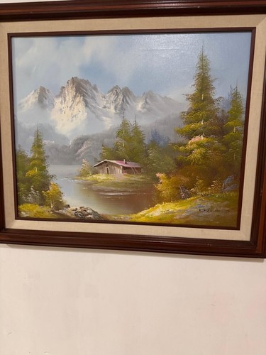 Vintage Impressionist Oil Painting by T. Kuiper, Maritime Boatyard Scene, Framed - Picture 3 of 10