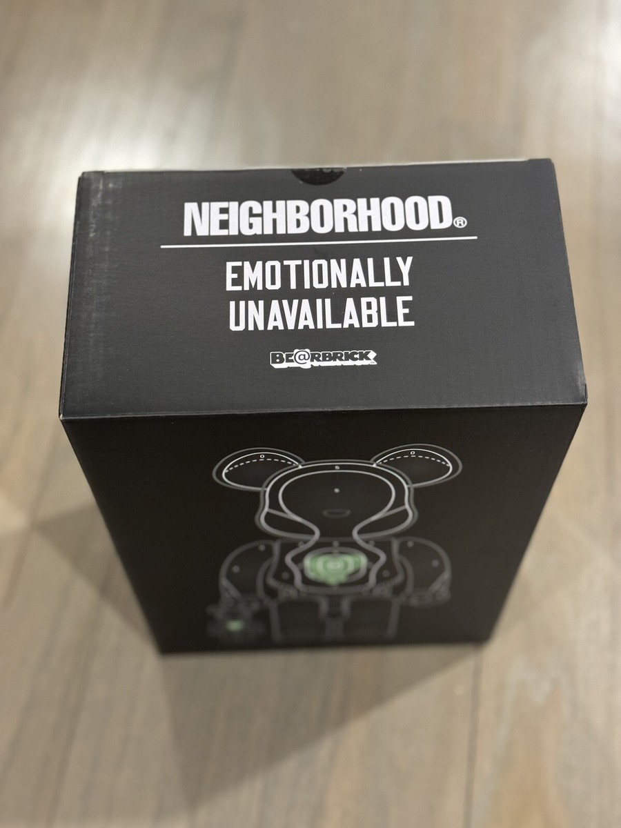 BE@RBRICK - 新品未開封EMOTIONALLY UNAVAILABLE BE@RBRICK BE@RBRICK EMOTIONALLY UNAVAILABLE × NEIGHBORHOOD 1000