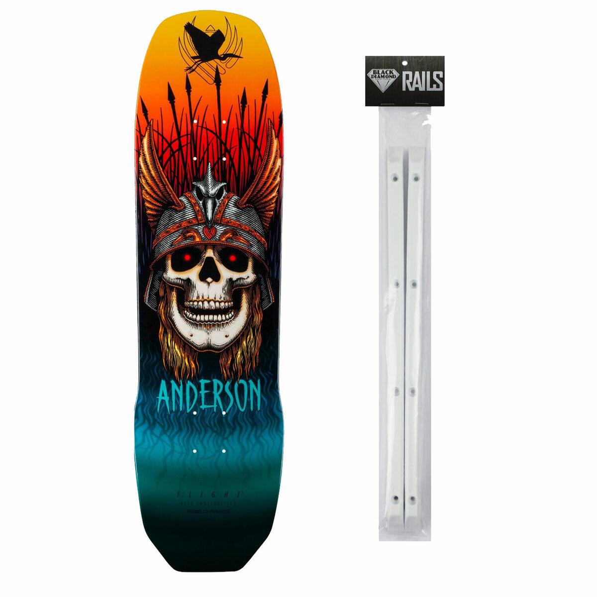 Powell Peralta Skateboard Deck Anderson Flight 8.45 Powell Peralta Skateboard Deck Anderson Flight 8.45