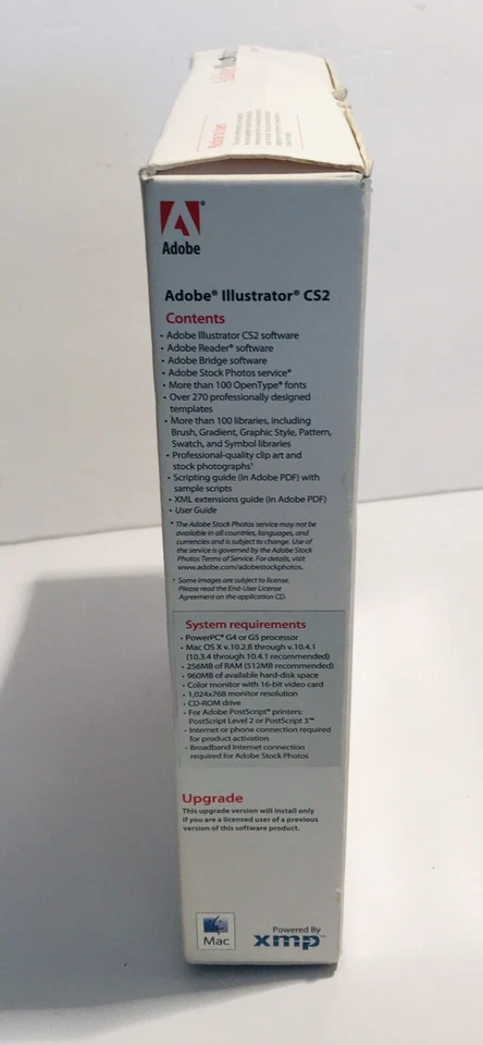 Adobe Illustrator CS2 Upgrade for Macintosh With User Guide Serial # & Training - Image 4 of 4