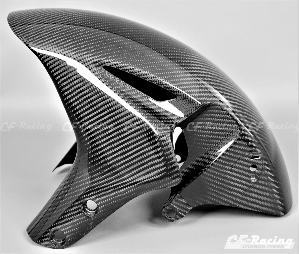 Guardabarros delantero Honda CBR1000RR (2004-2011) VFR1200F (2010-2015) 100% fibra de carbono Foto 3 de 4