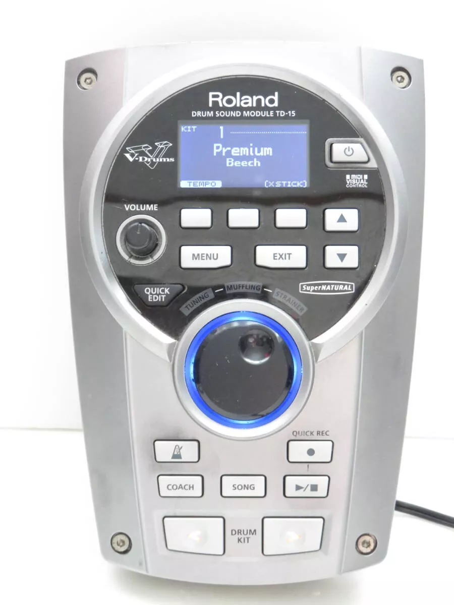 Easy to understand Fancy dress Scarp ROLAND TD-15 V-DRUMS SOUND DRUM MODULE Electronic Plastic Confirmed Operation | eBay Easy to understand Fancy dress Scarp ROLAND TD-15 V-DRUMS SOUND DRUM MODULE Electronic Plastic Confirmed Operation | eBay