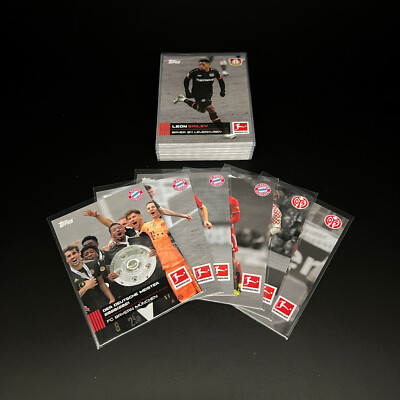 Topps STARS OF THE SEASON 2020/2021 Bundesliga | Base Set 40 Karten | Sehr gut