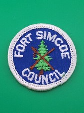 Fort Simcoe Council Patch BSA Scouts America ...