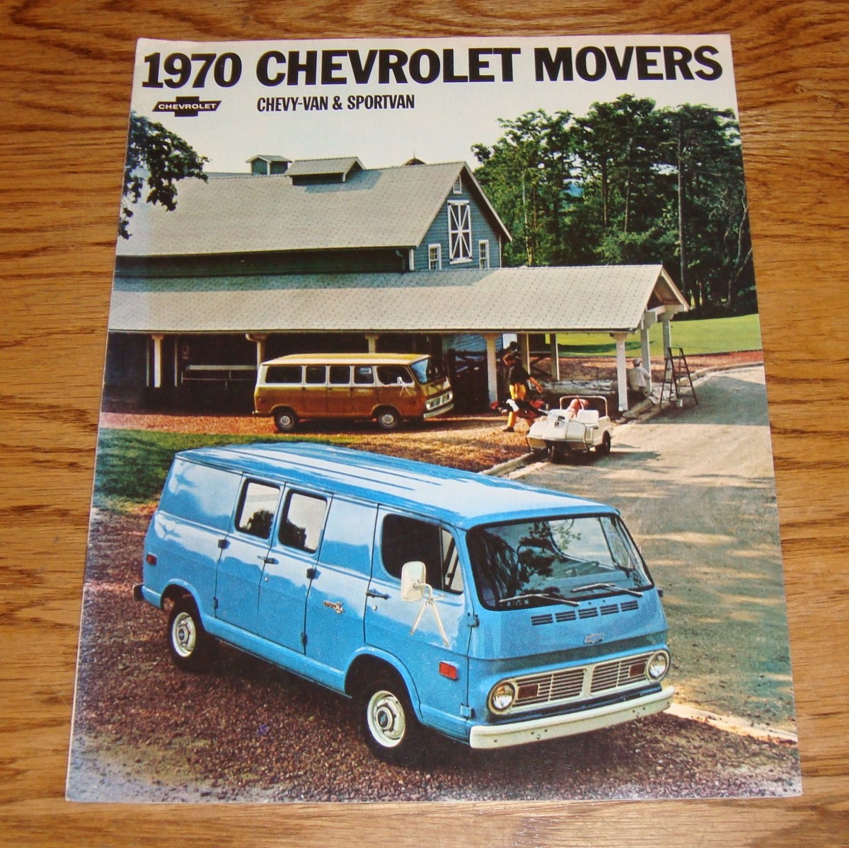 Original 1970 Chevrolet Chevy-Van & Sportvan Sales Brochure 70 | eBay