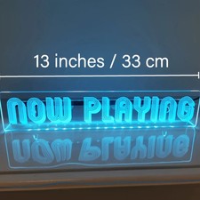 Now Playing Vinyl Record Stand CD Wall Mounted Display Acrylic Album Shelf Decor