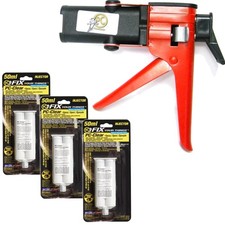 PC-Clear Epoxy Adhesive Kit - Durable, Clear Bonding for Wood, Metal, Glass &...