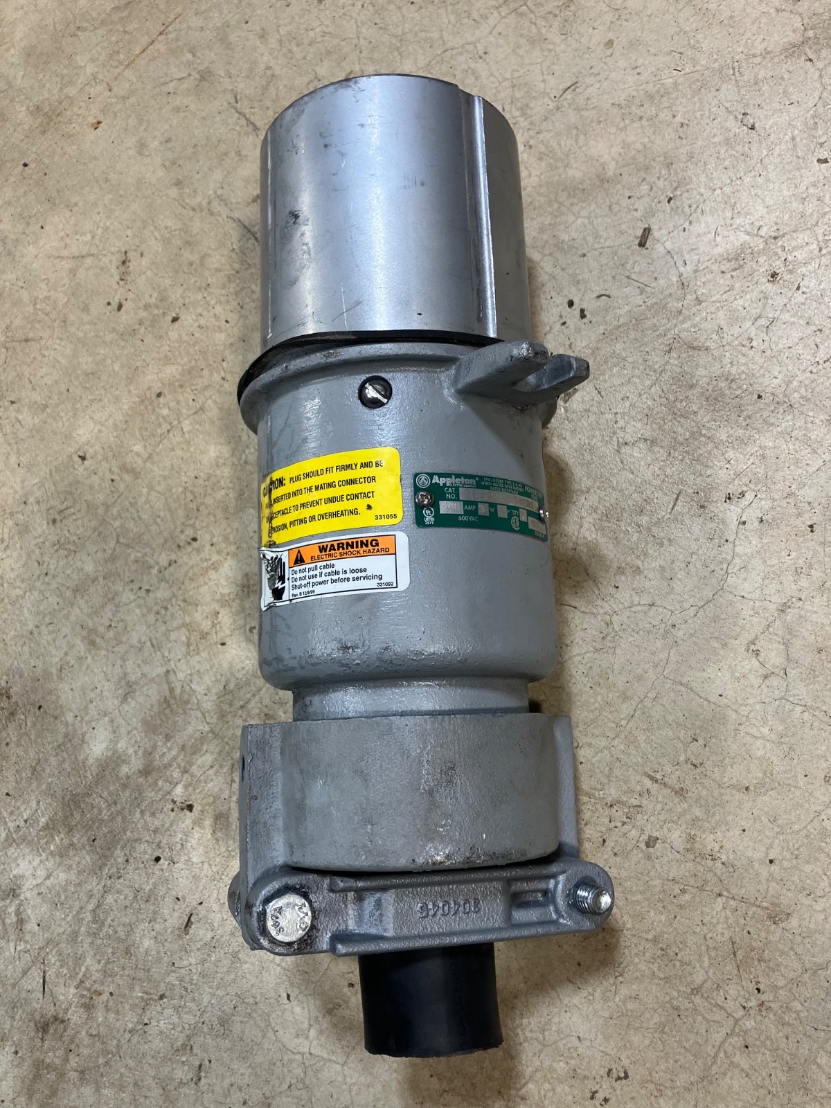 Appleton Pin and sleeve connector AP20034ERS
