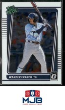2021 Donruss Optic Wander Franco Rated Prospect #RP1 Tampa Bay Rays