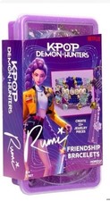Kpop Demon Hunters Rumi Friendship Bracelet Set Storage 2026 New PurpleFree Ship