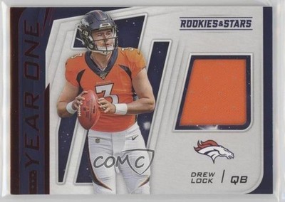2019 Panini Rookies & Stars Year One Drew Lock #YO-DL 0vv