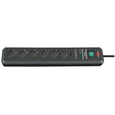 1-10x brennenstuhl Überspannungsschutz-Steckdosenleiste Secure-Tec