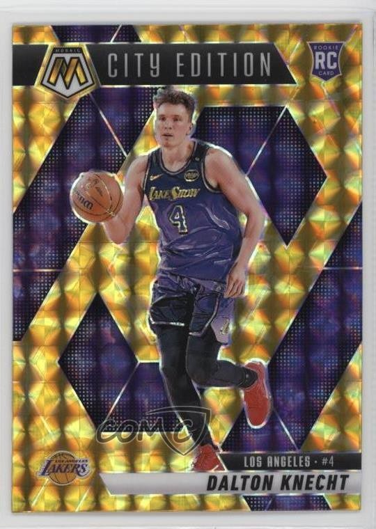 2024 Mosaic City Edition Reactive Yellow Prizm Dalton Knecht #271 Rookie RC 1p7j