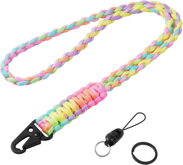 Vicloon Paracord SchlüSselanhäNger, 1 StüCk UmhäNgeband SchlüSselband | Paracord-image