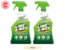 Lime-A-Way Bathroom Cleaner Spray, 32Oz, Removes Lime Calcium Rust 2 Pack