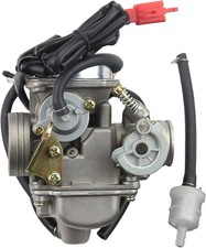 GOOFIT PD24J Carburetor 24mm Carb for 4 Stroke GY6 125cc 150cc ATV Go Karts Moto