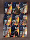 1990s Star Wars The Power Of The Force + Lot Of 9 Action Figures