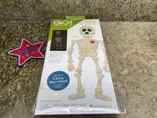 Accuquilt GO! SKELETON 55925 Fabric Cutting Die 8 shapes BY CHRIS MARCHINI