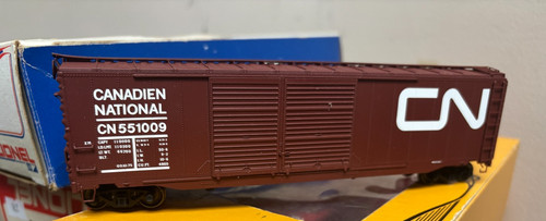 ATHEARN  #   H0  GAUGE CN  BOX CAR HAND PAINTED #551009 | Condition: Used