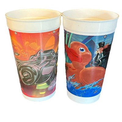 Vintage McDonald's Batman Returns Cup Set of 2 from   1992