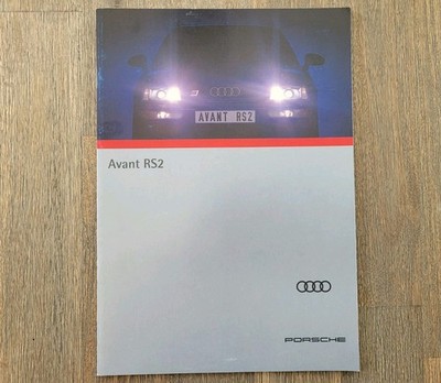 Audi RS2 Avant B4/8C Brochure/Brochure/Folleto/Opuscolo/Broszura/Prospectus 80