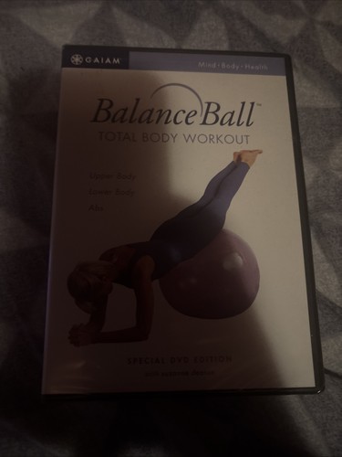 Balance Ball Total Body Workout NIP Sealed New Please Read
