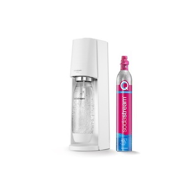 SodaStream TERRA Wassersprudel weiß inkl. 1L PET Flasche + 60L CO2-Zylinder