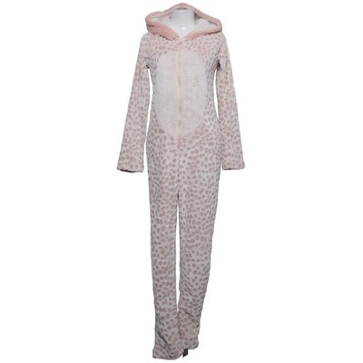 Hunkemöller, Freizeit Overall, Größe: S, Beige/Weiß, Polyester, Leopard #mPo