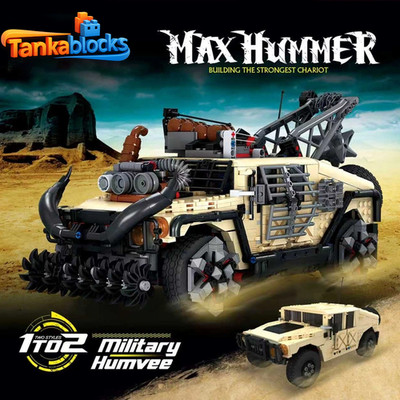 MOC MAX Hummer Technic Building Blocks 2069pcs toys Birthday gift