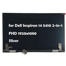 14in for Dell Inspiron 14 5410 2-in-1 LCD Touch Screen Full Top Assembly Silver