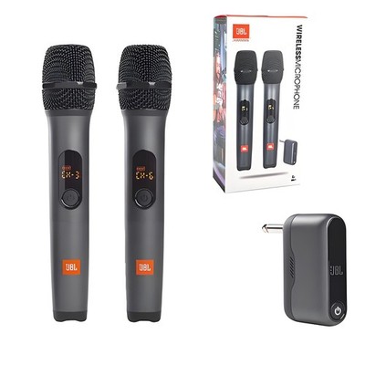 JBL WIRELESSMICAM 2 Wireless Dynamic Microphones with Receiver US New