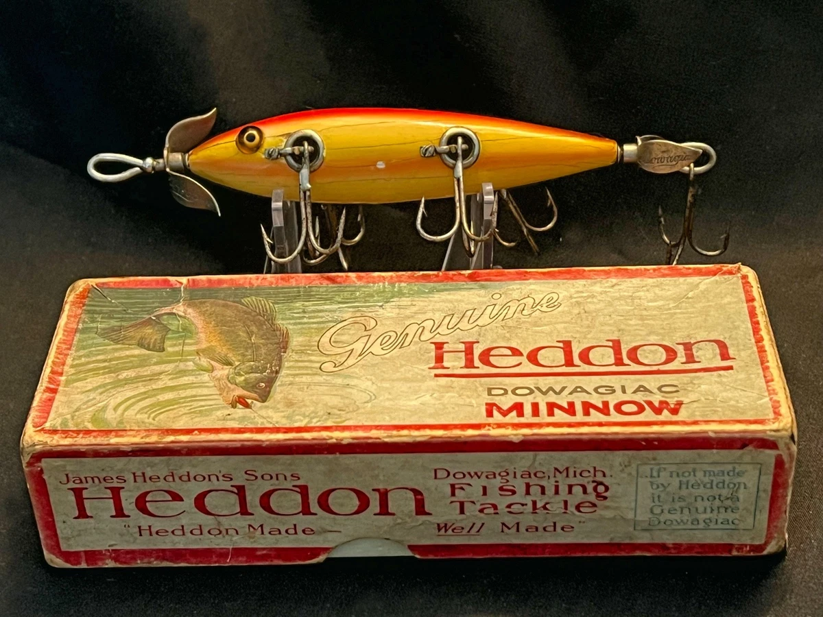 Heddon Vintage Fishing Lures with Original Box for sale | eBay