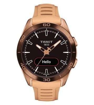 Tissot T-touch Connect Sport Beige Unisex Armbanduhr T1534204705105