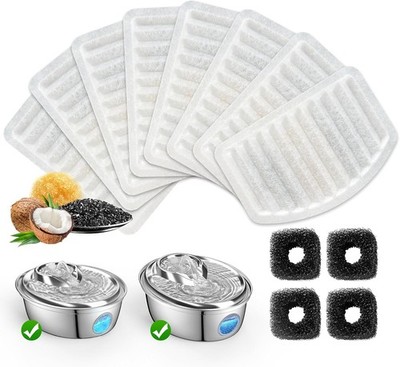 Cat Water Fountain Filters, ONLY for D36/D66 Cat Fountain With Water Level Wi