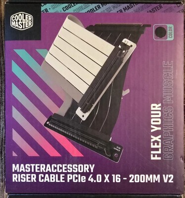 Cooler Master RISER CABLE PCIe 4.0 X 16 - 20OMM V2