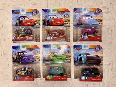 Disney Color Changers Cars Flash McQueen Sally Hollis Swift Storm