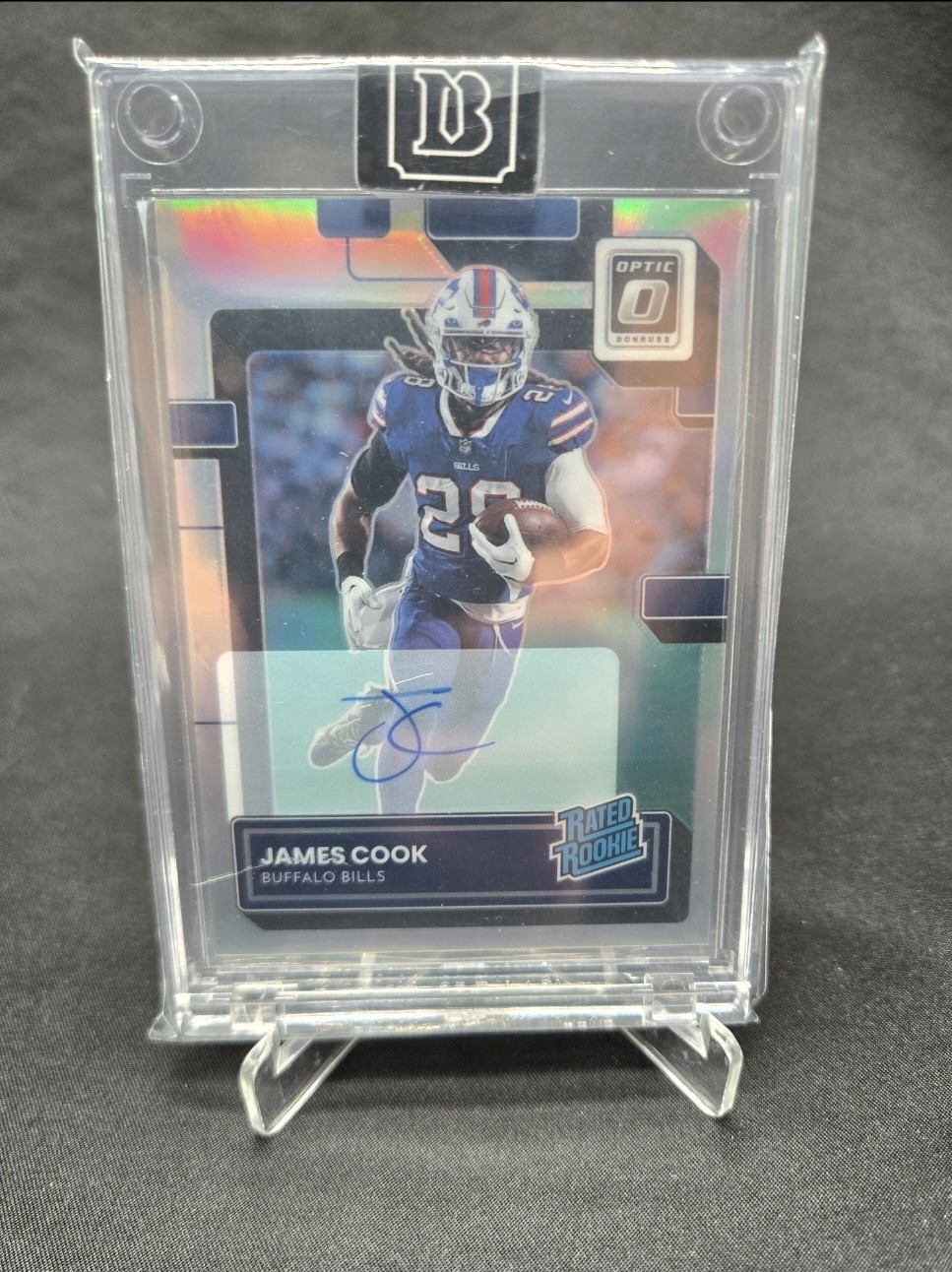 2022 Optic Holo James Cook Rated Rookie Auto /125 🔥