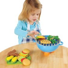 Learning Resources New Sprouts Grill It With Vegetables and Meat - 22 Pieces